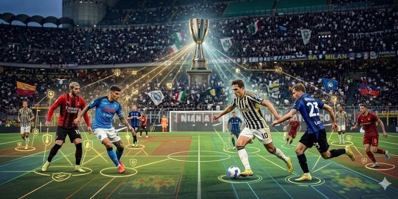 Đánh giá về trình độ các đội bóng tại Serie A