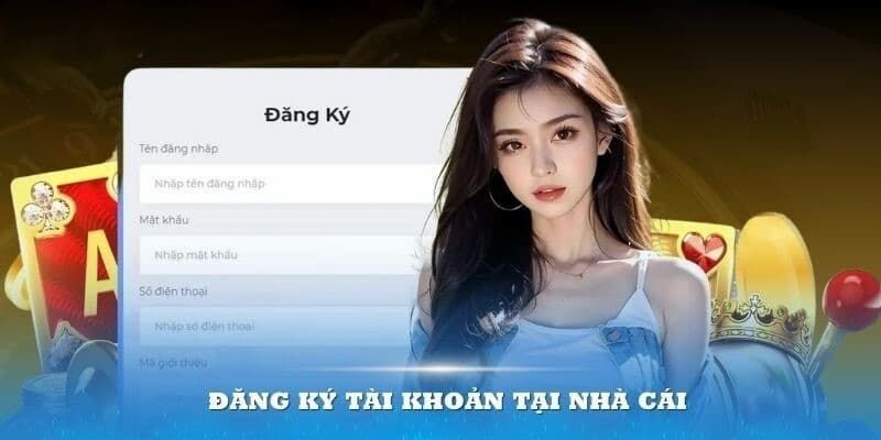Hội viên chọn mục Đăng ký VSBET để tạo ID tài khoản