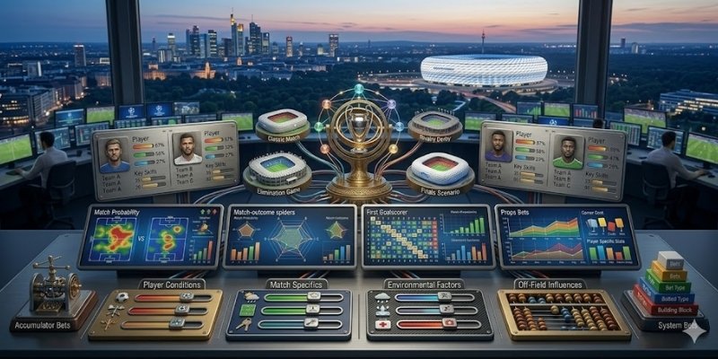Luôn đa dạng hóa hình thức cược Champions League